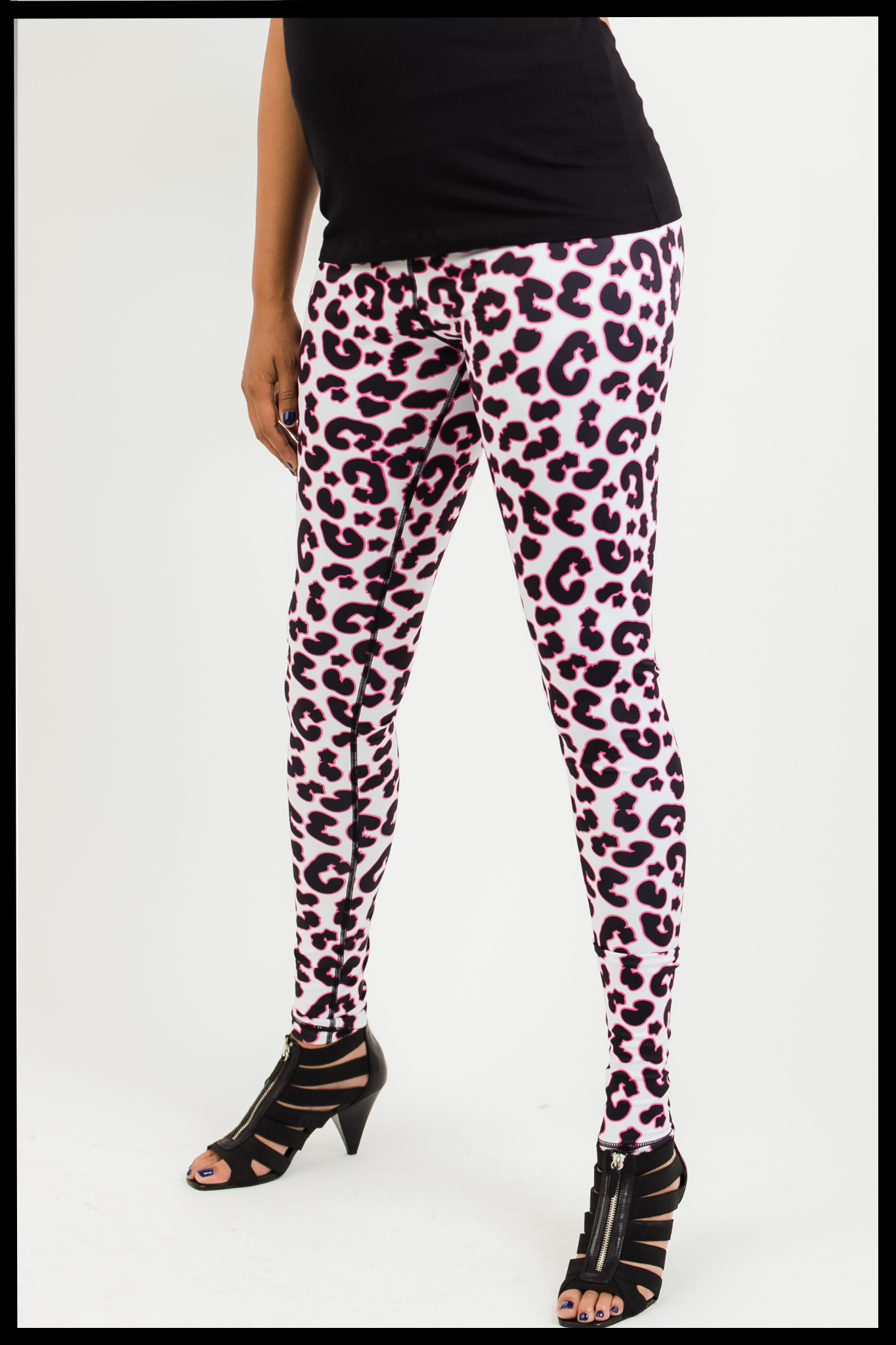 Tall Leopard Printed Leggings-FINAL SALE – The Elevated Closet
