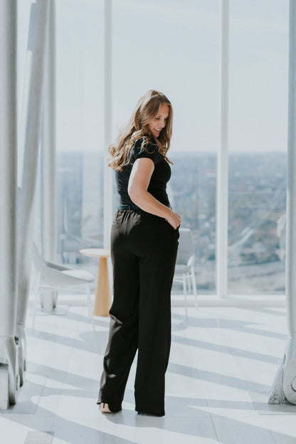 Elevated Comfort Tall Work Pants | Black The Elevated Closet