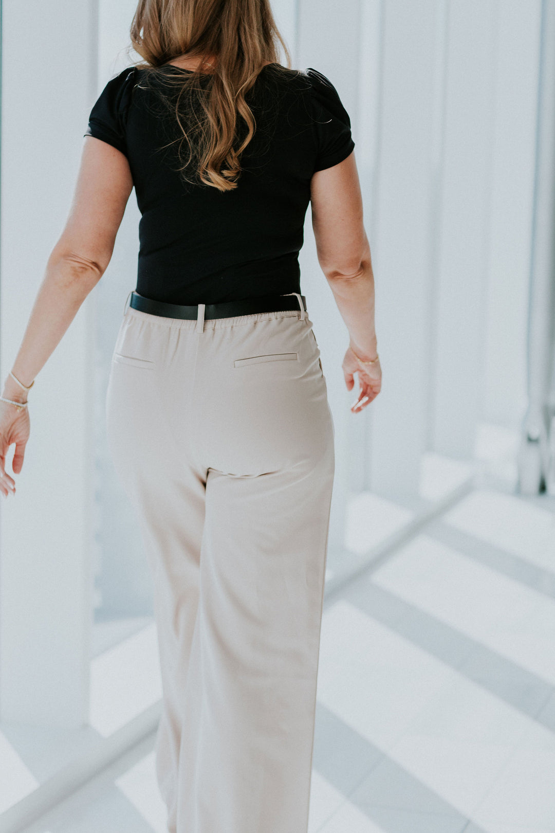 Elevated Comfort Tall Work Pants | Tan The Elevated Closet