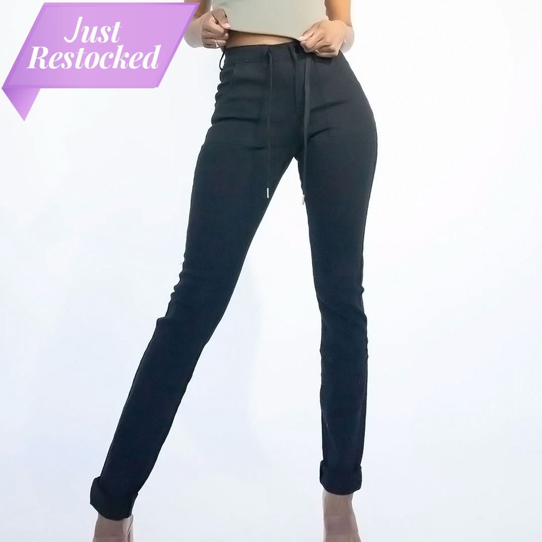 Tall Denim Joggers | Black The Elevated Closet