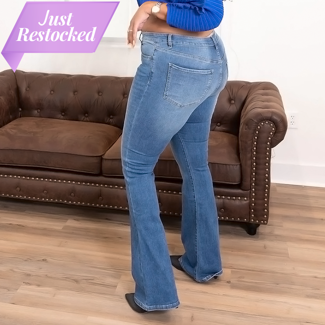 Tall Alicia Flare Jeans The Elevated Closet