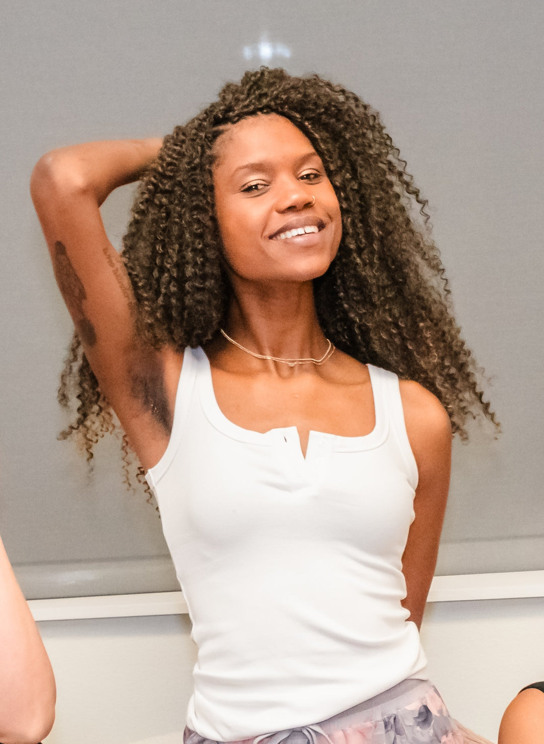 Tall Henley Tank Top | White White The Elevated Closet