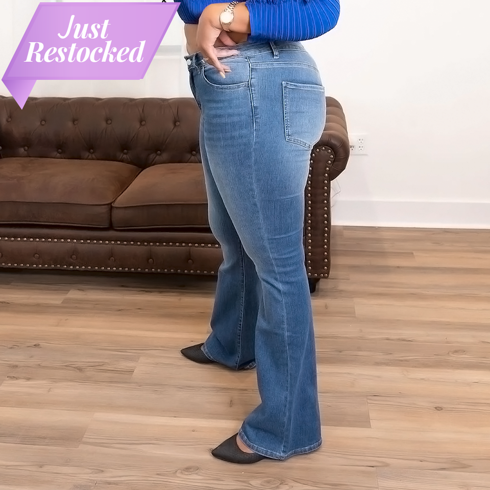 Tall Alicia Flare Jeans The Elevated Closet