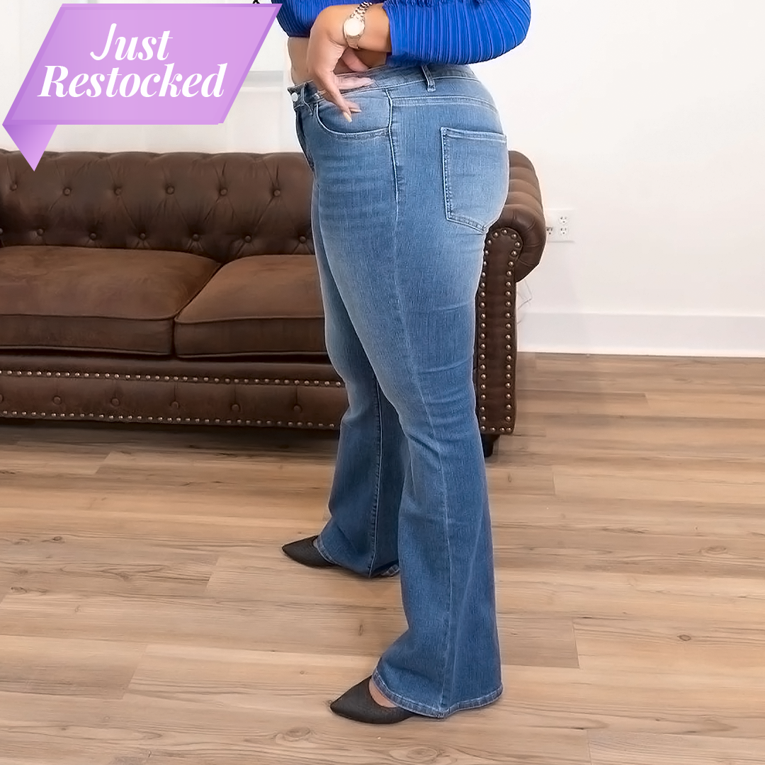 Tall Alicia Flare Jeans The Elevated Closet