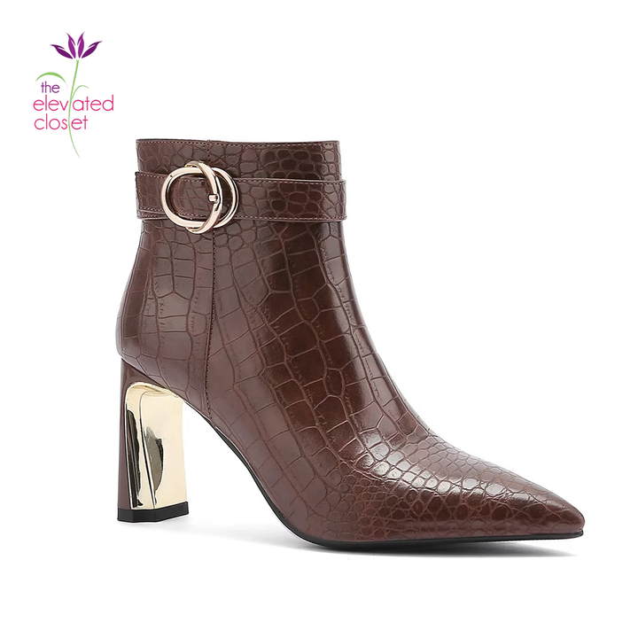 Ninety Union Groovy Bootie Brown The Elevated Closet