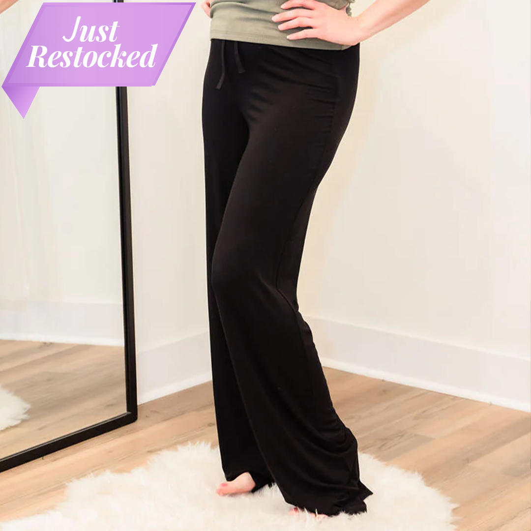 Tall Modal Pajama Bottoms | Black The Elevated Closet