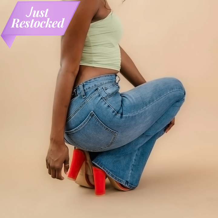 Tall Alicia Flare Jeans The Elevated Closet