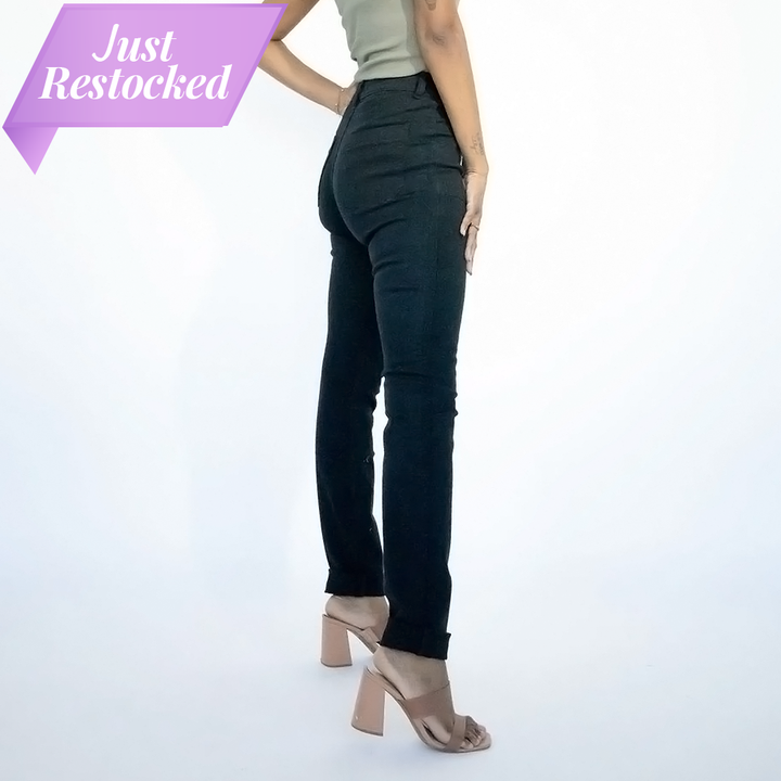 Tall Denim Joggers | Black The Elevated Closet