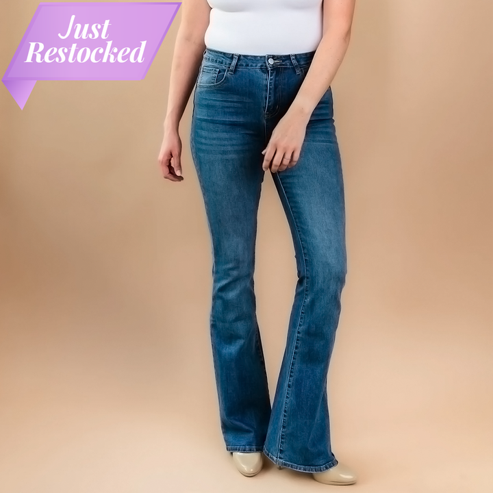 Tall Alicia Flare Jeans The Elevated Closet