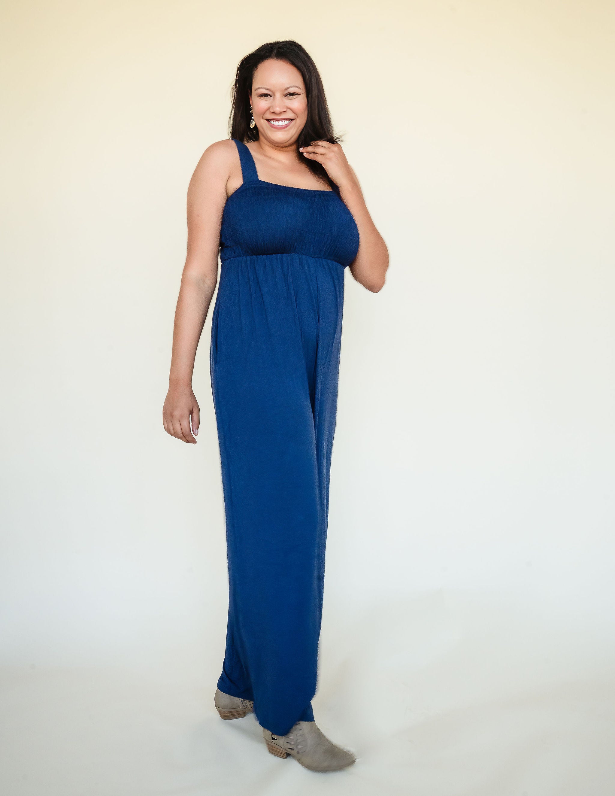 Tall maternity sales jumpsuit