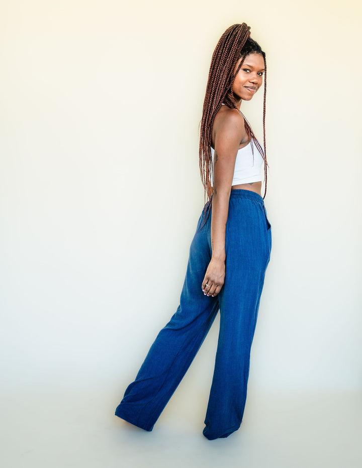 Tall Linen Blend Pants The Elevated Closet