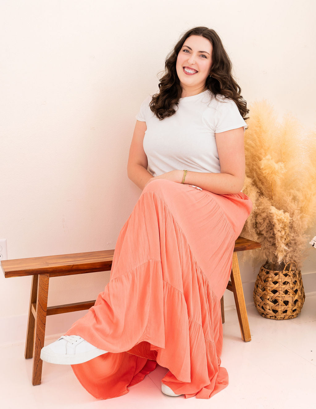 Tall Tiered Maxi Skirt The Elevated Closet