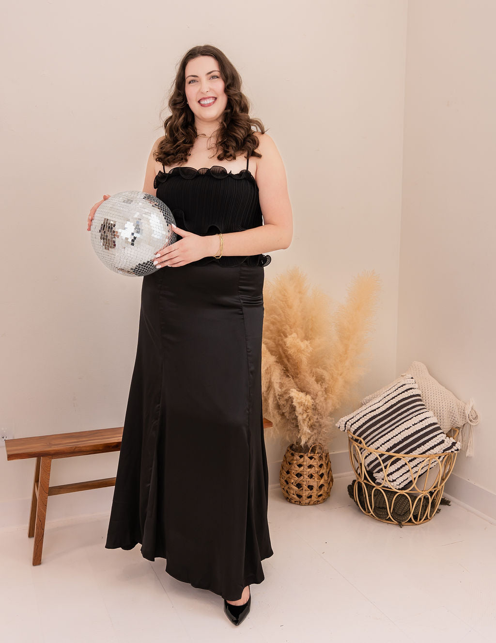 Tall Satin Maxi Skirt | Black The Elevated Closet