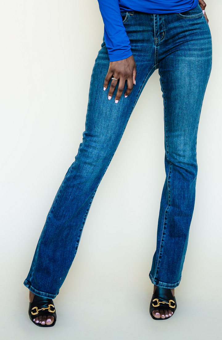 Tall Midrise Bootcut Jeans The Elevated Closet