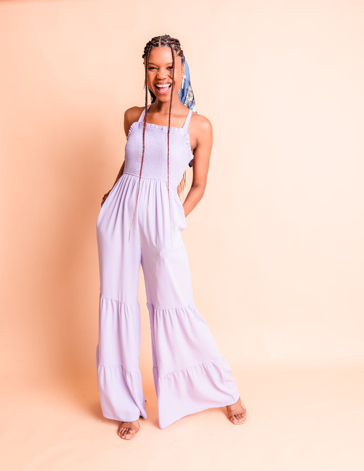 Tall "Lavender Haze" Jumpsuit Lilac The Elevated Closet