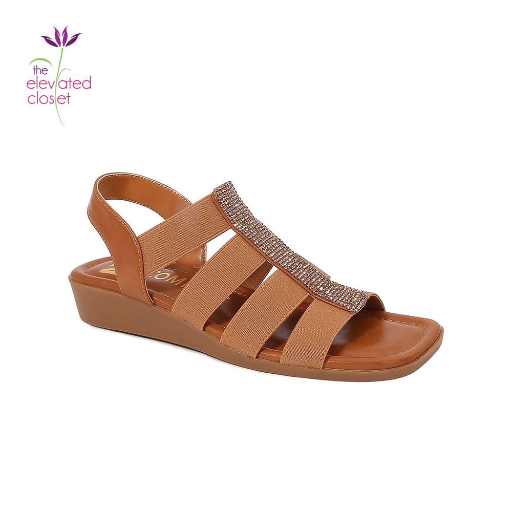 Sunset | Sandals Tan The Elevated Closet