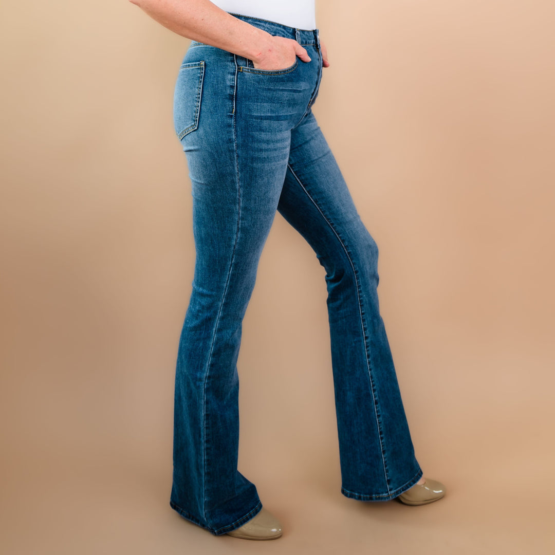 Tall Alicia Flare Jeans The Elevated Closet