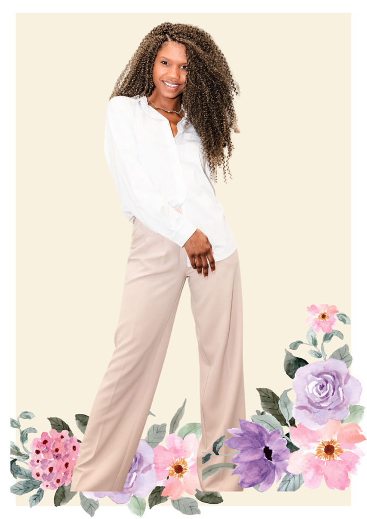 Elevated Comfort Tall Work Pants | Tan The Elevated Closet