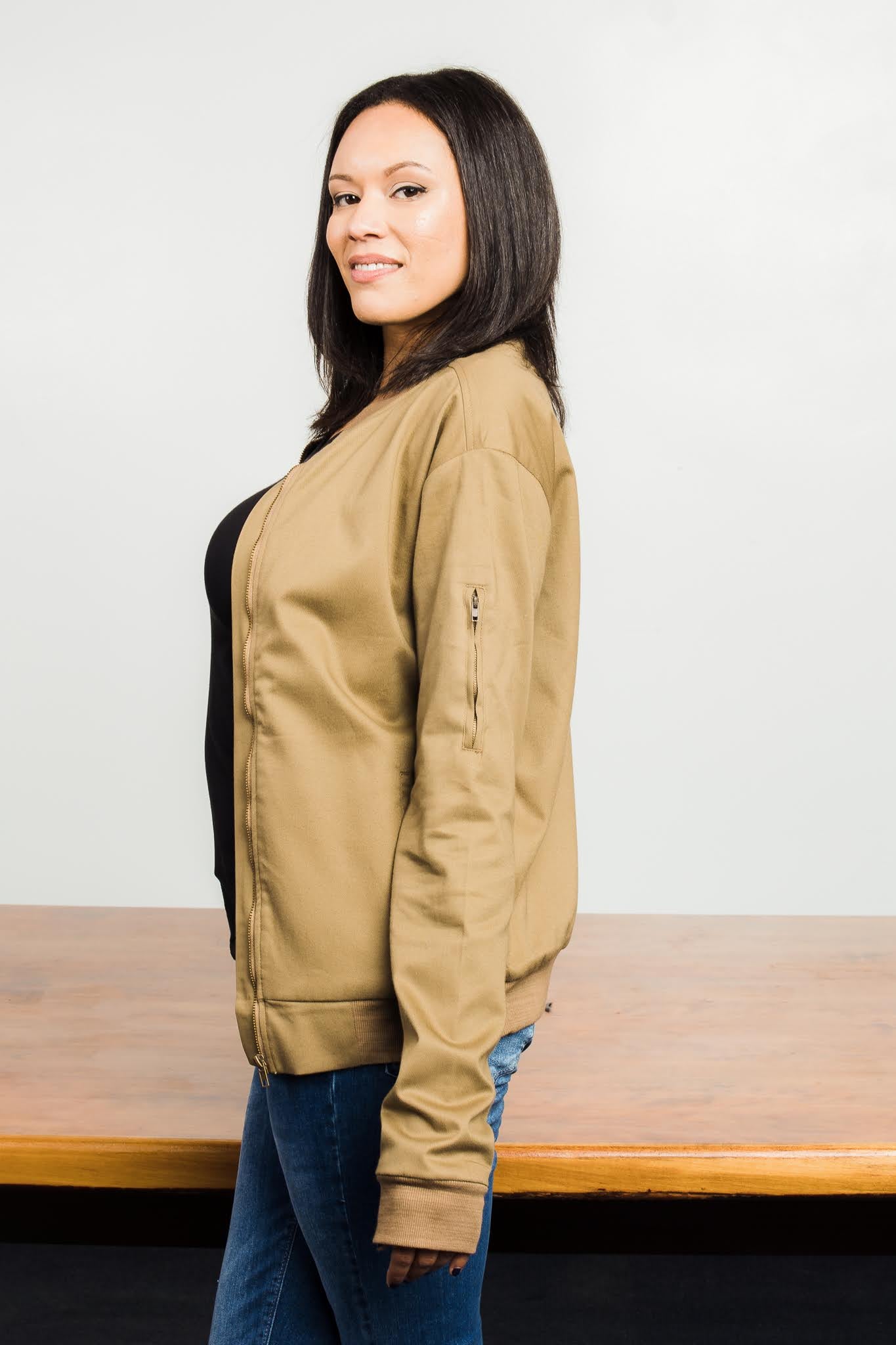 Tall Essential Bomber Jacket (S-XL)