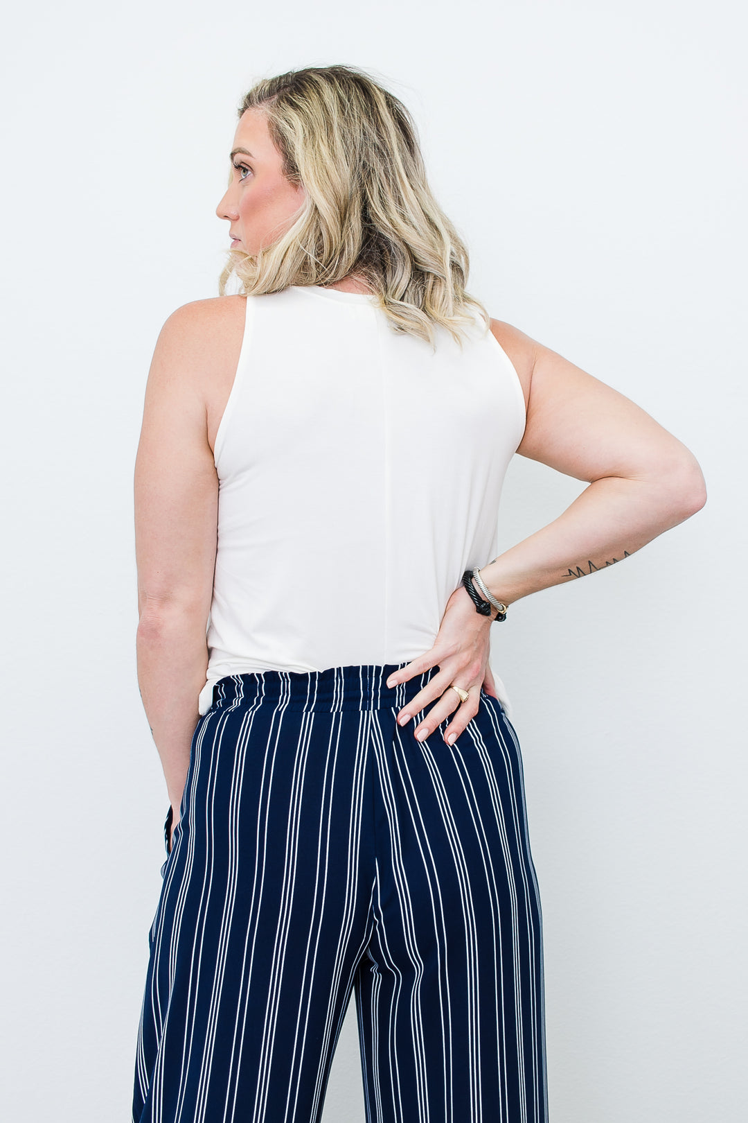 Tall Yacht Pants | Striped The Elevated Closet