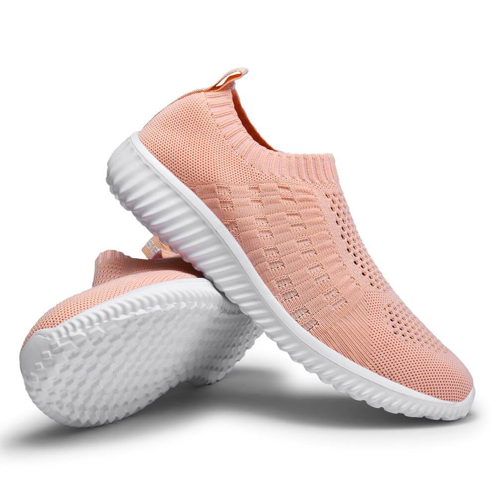 Knitted Slip-On Walking Shoes Sizes 10-13: 6701 (FINAL SALE)