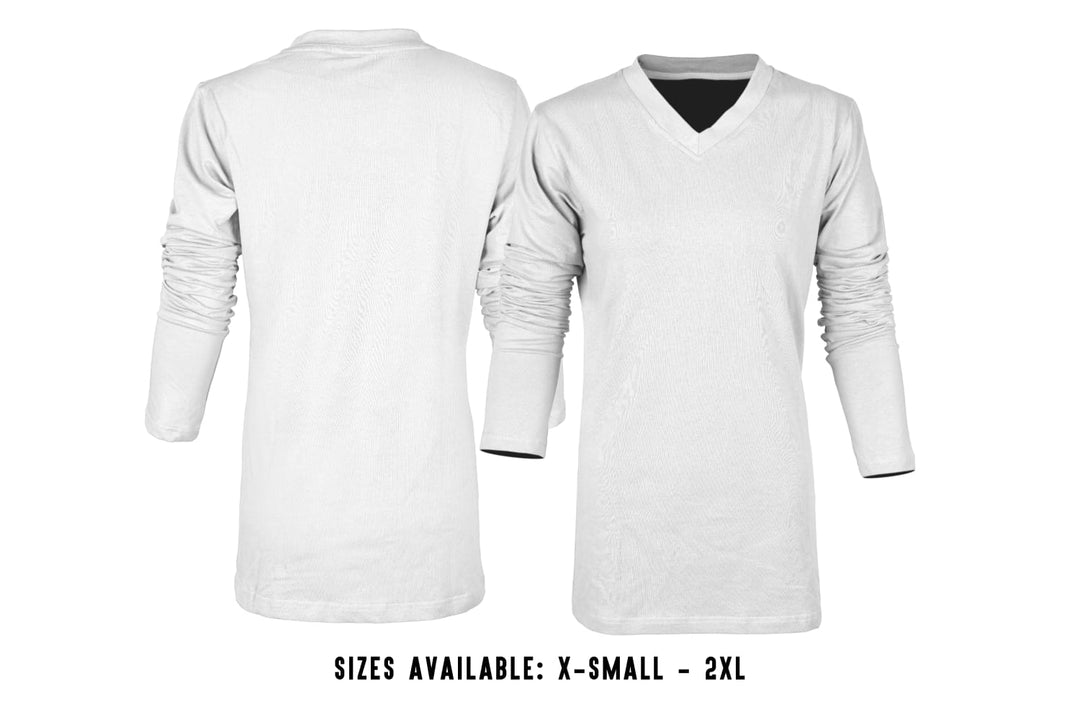 Tall Cotton Long Sleeve Tees White The Elevated Closet