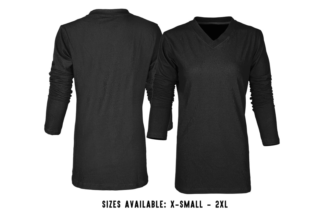 Tall Cotton Long Sleeve Tees Black The Elevated Closet